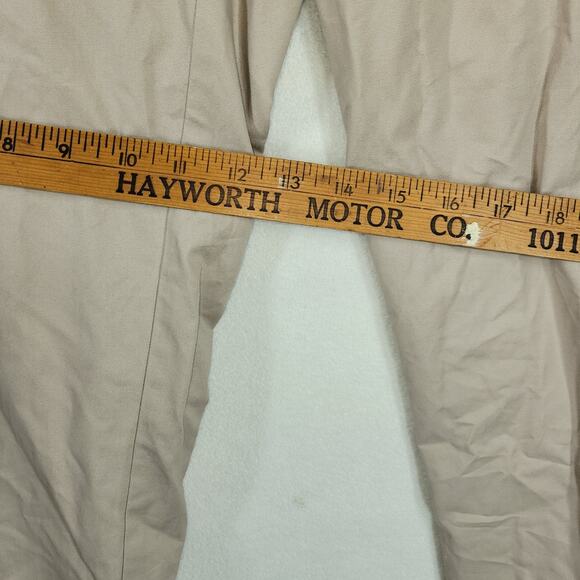 Peter Millar Pants Mens 40x26 Beige Chinos Straight Leg Business Casual Trousers - Picture 6 of 12